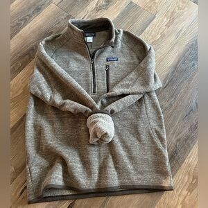 MENS PATAGONIA QUARTER ZIP SIZE L